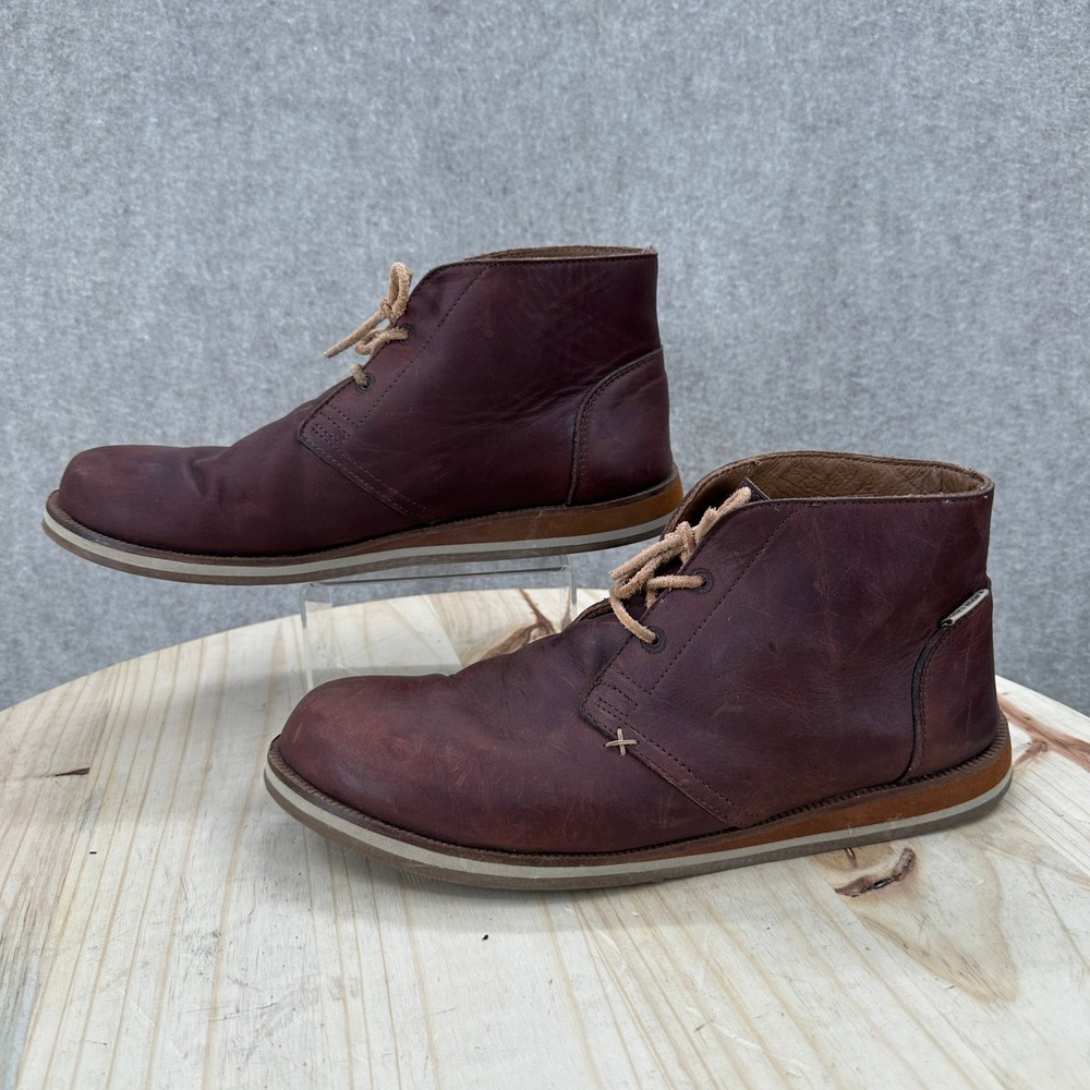 Hari Mari Nokona Canyon Boot Mens 10.5 Brown Leather Chukka Collaboration HM105